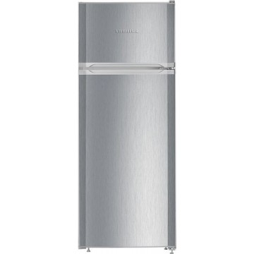 Liebherr Ψυγείο Δίπορτο 234lt Υ140.1xΠ55xΒ63εκ. Inox CTele 2531